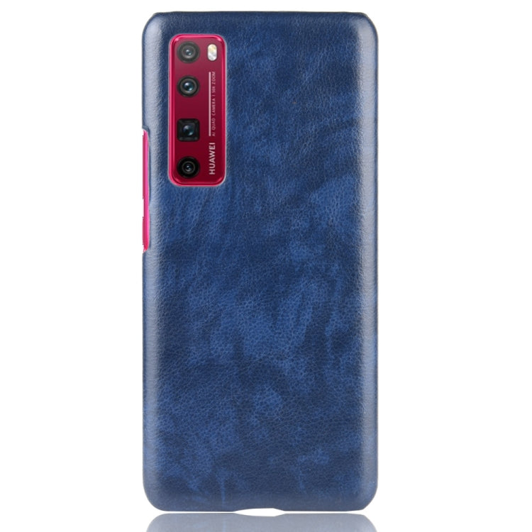 For Huawei Nova 7 Pro Shockproof Litchi Texture PC + PU Case