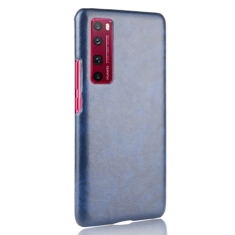 For Huawei Nova 7 Pro Shockproof Litchi Texture PC + PU Case