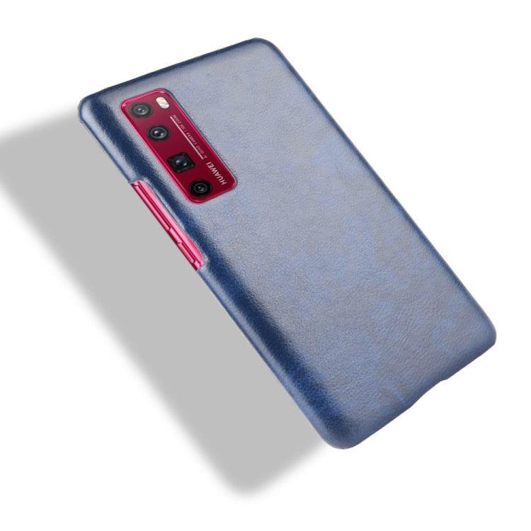 For Huawei Nova 7 Pro Shockproof Litchi Texture PC + PU Case