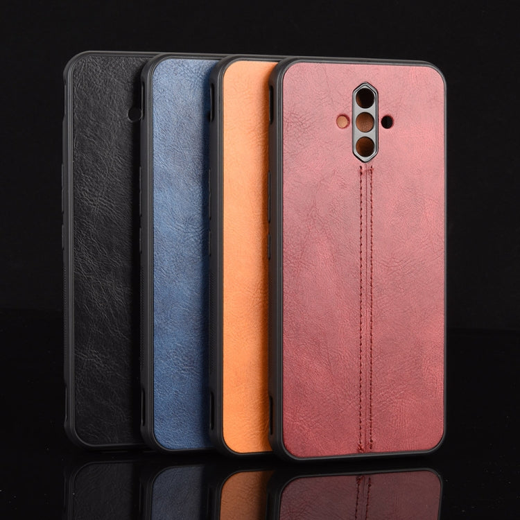 For ZTE nubia Play Shockproof Sewing Cow Pattern Skin PC + PU + TPU Case