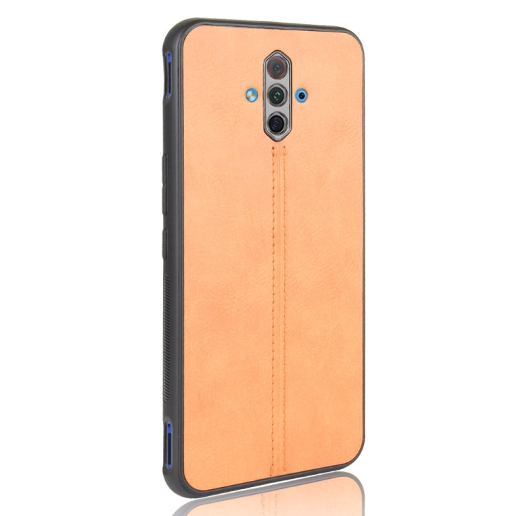 For ZTE nubia Play Shockproof Sewing Cow Pattern Skin PC + PU + TPU Case