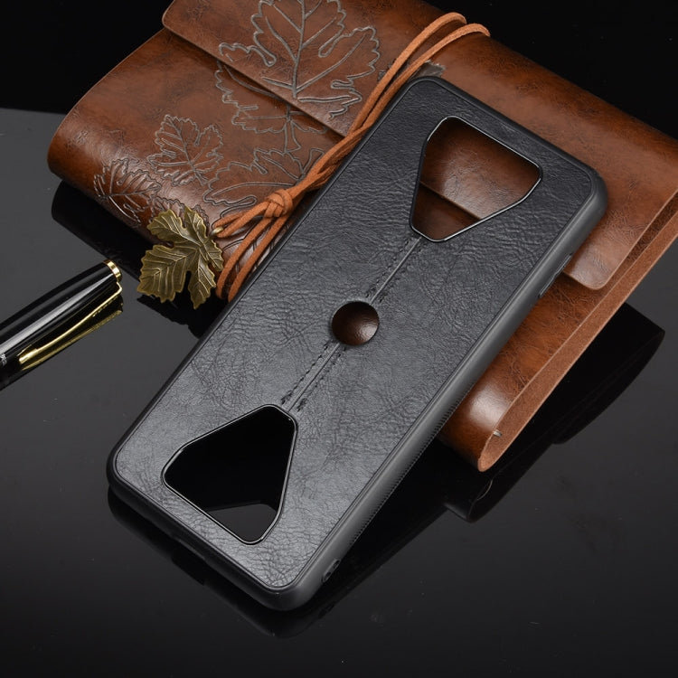 For Xiaomi Black Shark 3 Shockproof Sewing Cow Pattern Skin PC + PU + TPU Case