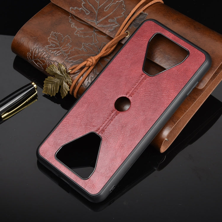 For Xiaomi Black Shark 3 Shockproof Sewing Cow Pattern Skin PC + PU + TPU Case