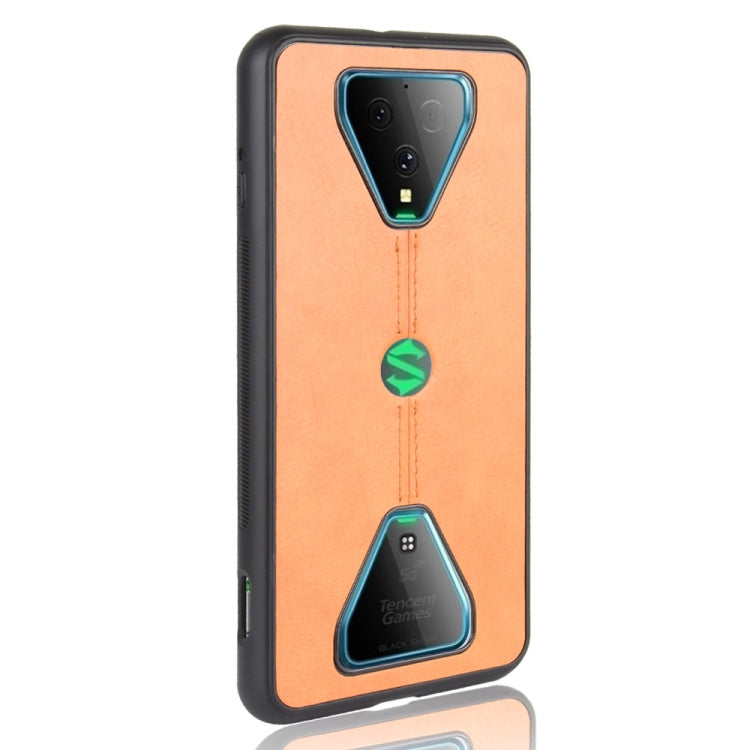 For Xiaomi Black Shark 3 Shockproof Sewing Cow Pattern Skin PC + PU + TPU Case