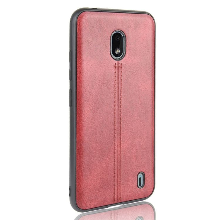 For Nokia 2.2 Shockproof Sewing Cow Pattern Skin PC + PU + TPU Case