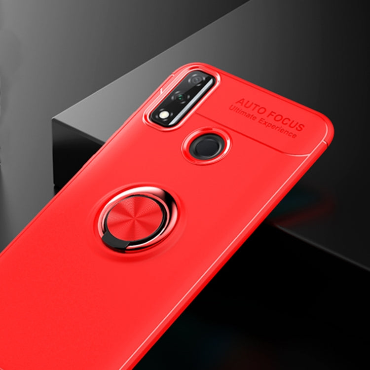 For Huawei Y8S Metal Ring Holder 360 Degree Rotating TPU Case