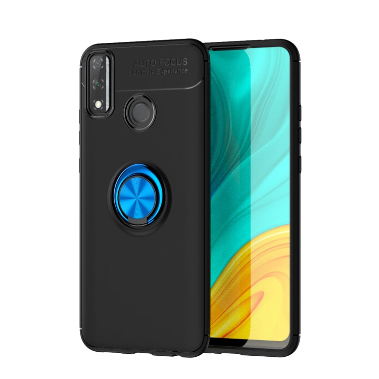 For Huawei Y8S Metal Ring Holder 360 Degree Rotating TPU Case