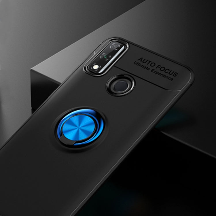 For Huawei Y8S Metal Ring Holder 360 Degree Rotating TPU Case