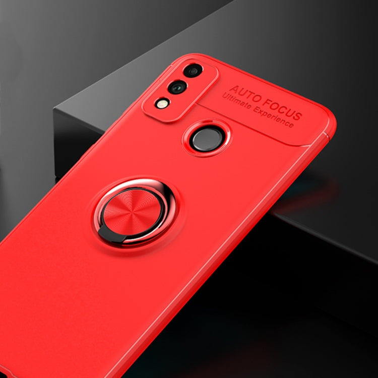 For Huawei Honor 9X Lite Metal Ring Holder 360 Degree Rotating TPU Case