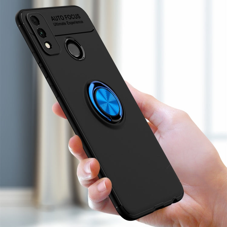 For Huawei Honor 9X Lite Metal Ring Holder 360 Degree Rotating TPU Case