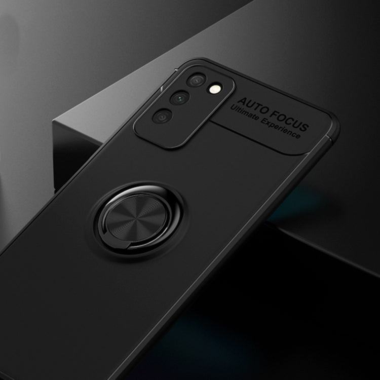 For Huawei Honor 30 Lite Metal Ring Holder 360 Degree Rotating TPU Case