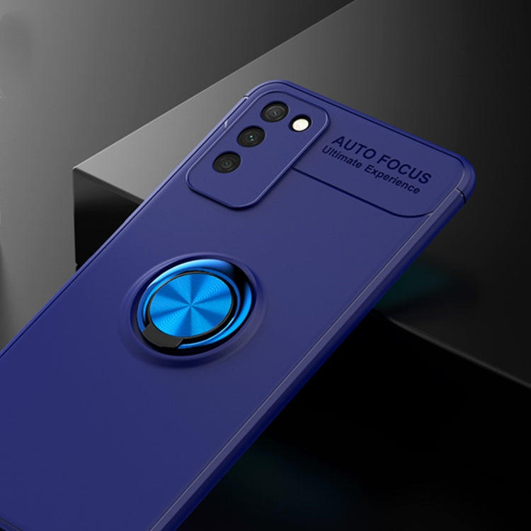 For Huawei Honor 30 Lite Metal Ring Holder 360 Degree Rotating TPU Case