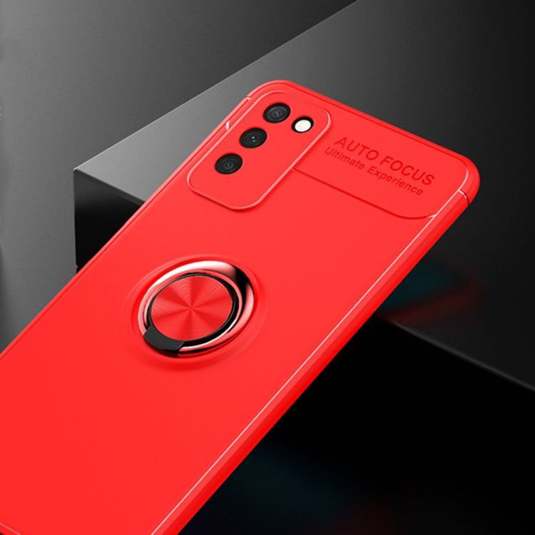 For Huawei Honor 30 Lite Metal Ring Holder 360 Degree Rotating TPU Case