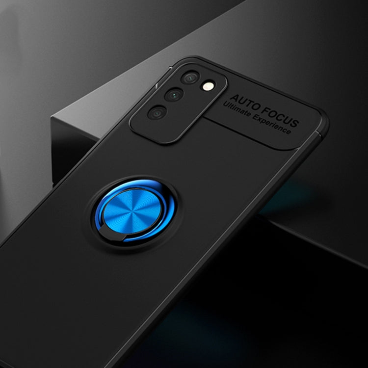 For Huawei Honor 30 Lite Metal Ring Holder 360 Degree Rotating TPU Case