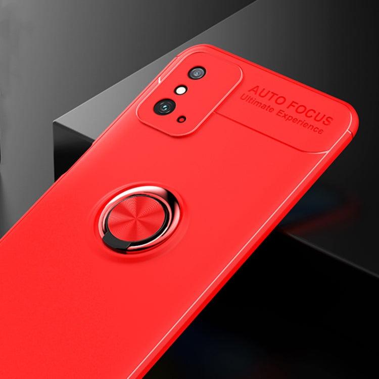 For Huawei Honor X10 Max Metal Ring Holder 360 Degree Rotating TPU Case