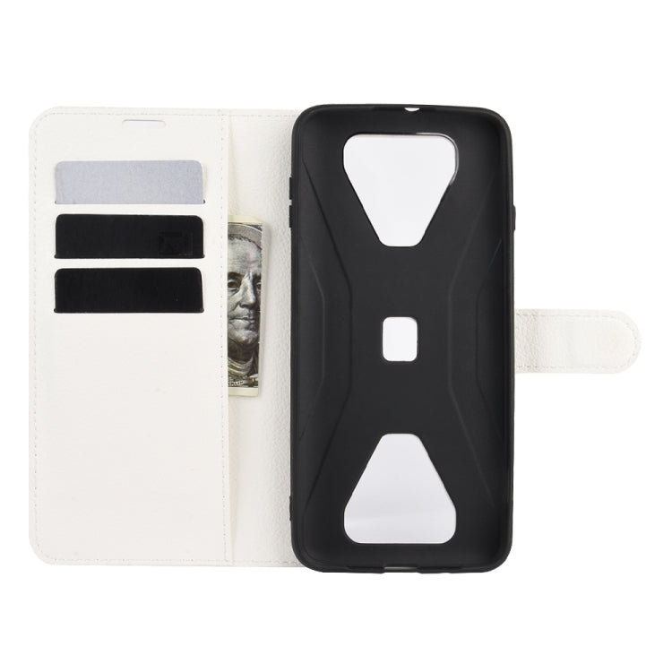 For Xiaomi Black Shark 3 Litchi Texture Horizontal Flip Protective Case with Holder & Card Slots & Wallet