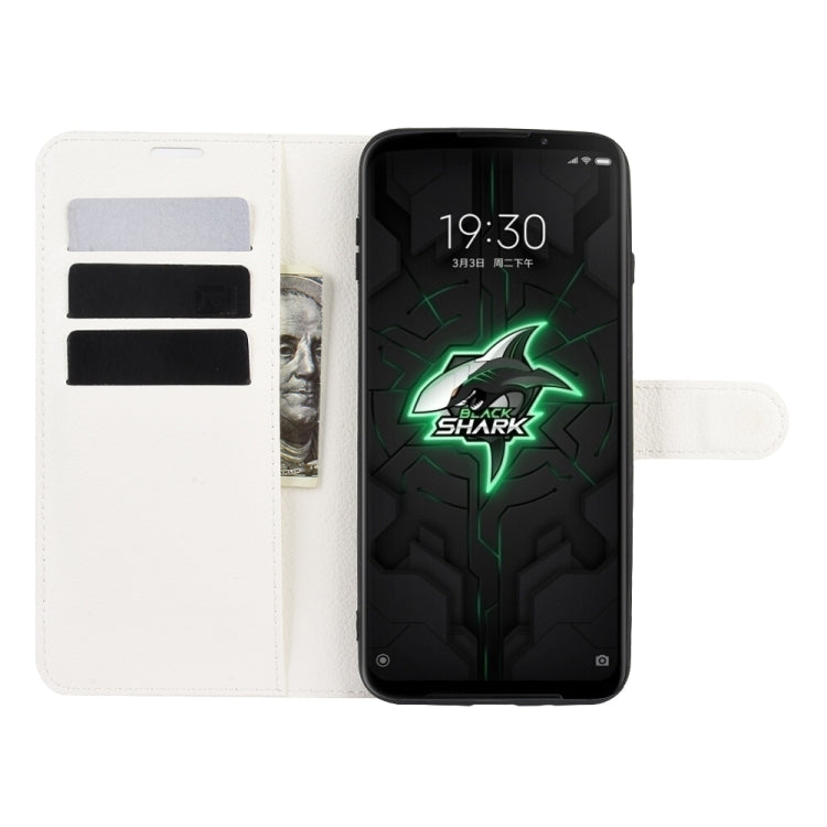 For Xiaomi Black Shark 3 Litchi Texture Horizontal Flip Protective Case with Holder & Card Slots & Wallet