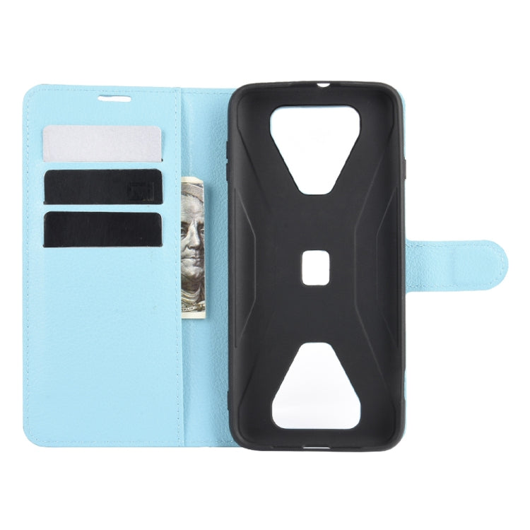 For Xiaomi Black Shark 3 Litchi Texture Horizontal Flip Protective Case with Holder & Card Slots & Wallet