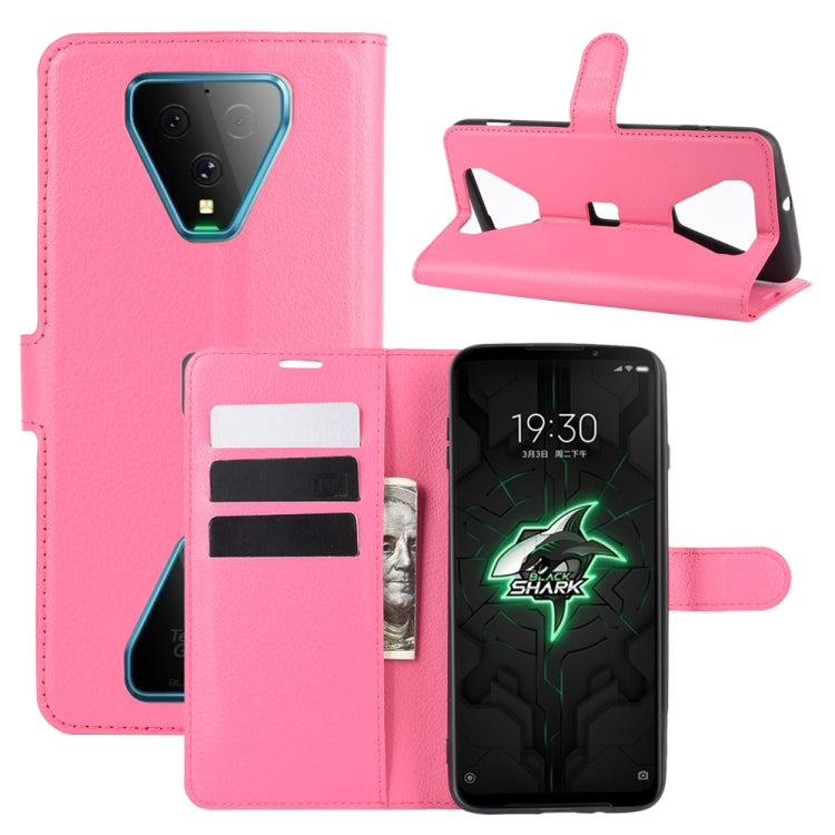 For Xiaomi Black Shark 3 Litchi Texture Horizontal Flip Protective Case with Holder & Card Slots & Wallet