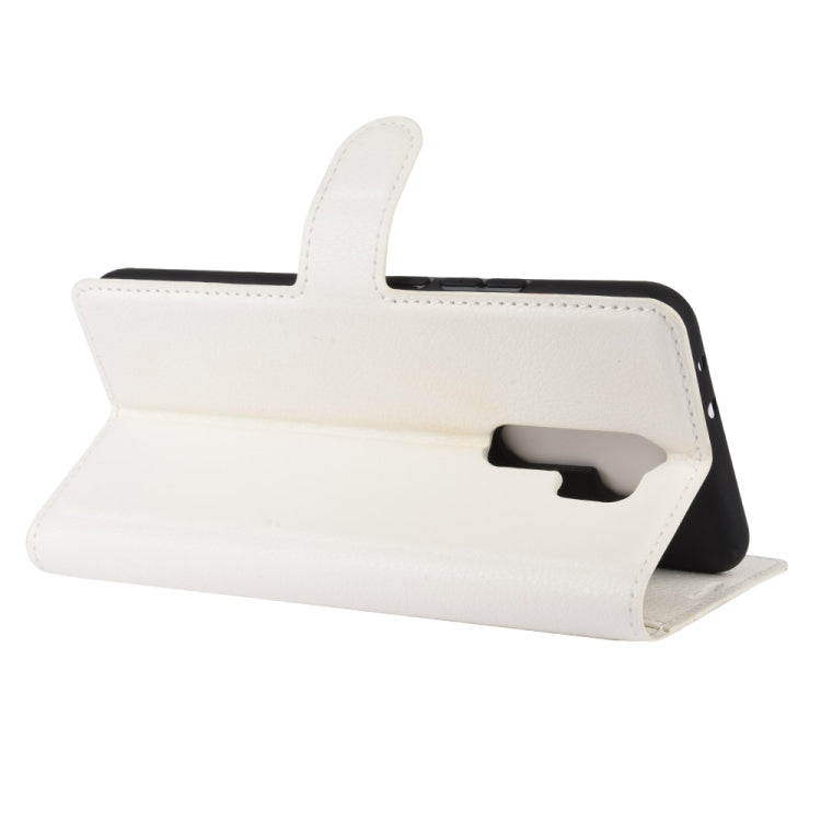 For Xiaomi Redmi 9 Litchi Texture Horizontal Flip Protective Case with Holder & Card Slots & Wallet