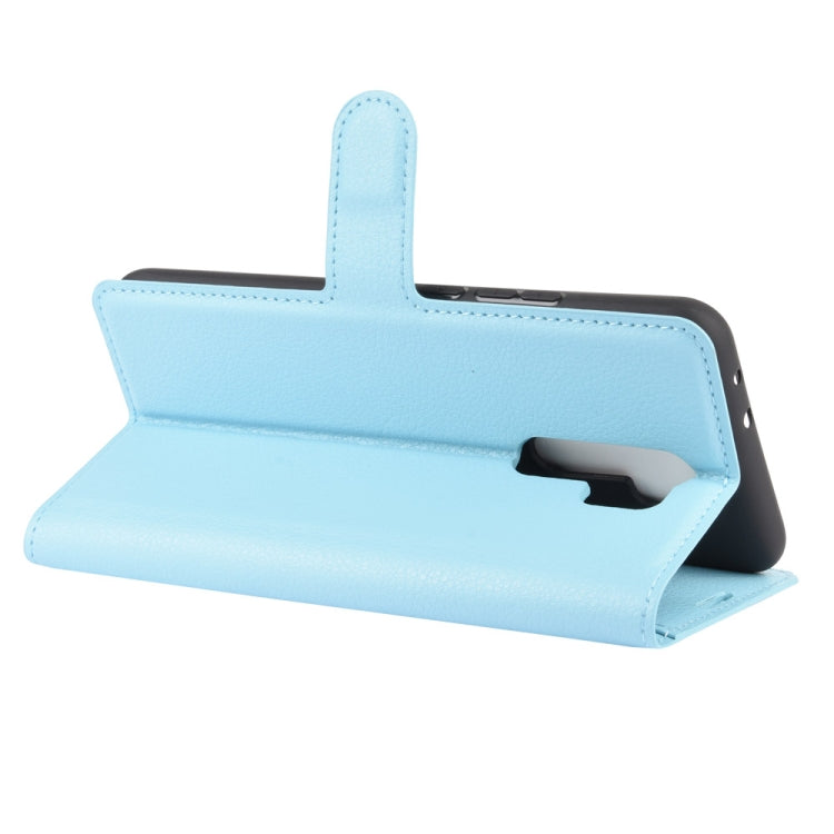 For Xiaomi Redmi 9 Litchi Texture Horizontal Flip Protective Case with Holder & Card Slots & Wallet