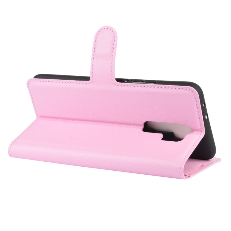 For Xiaomi Redmi 9 Litchi Texture Horizontal Flip Protective Case with Holder & Card Slots & Wallet