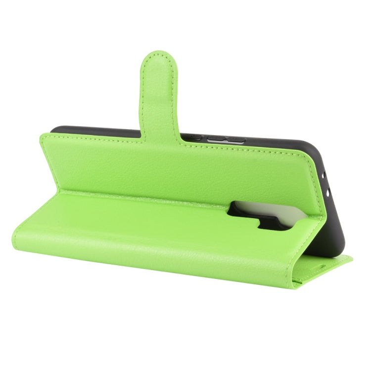 For Xiaomi Redmi 9 Litchi Texture Horizontal Flip Protective Case with Holder & Card Slots & Wallet