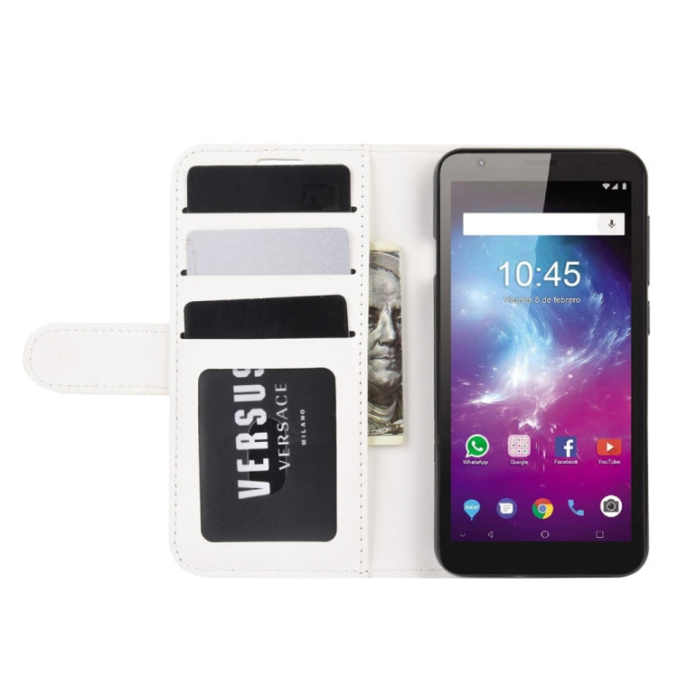 For ZTE Blade A3 Lite R64 Texture Single Horizontal Flip Protective Case with Holder & Card Slots & Wallet& Photo Frame