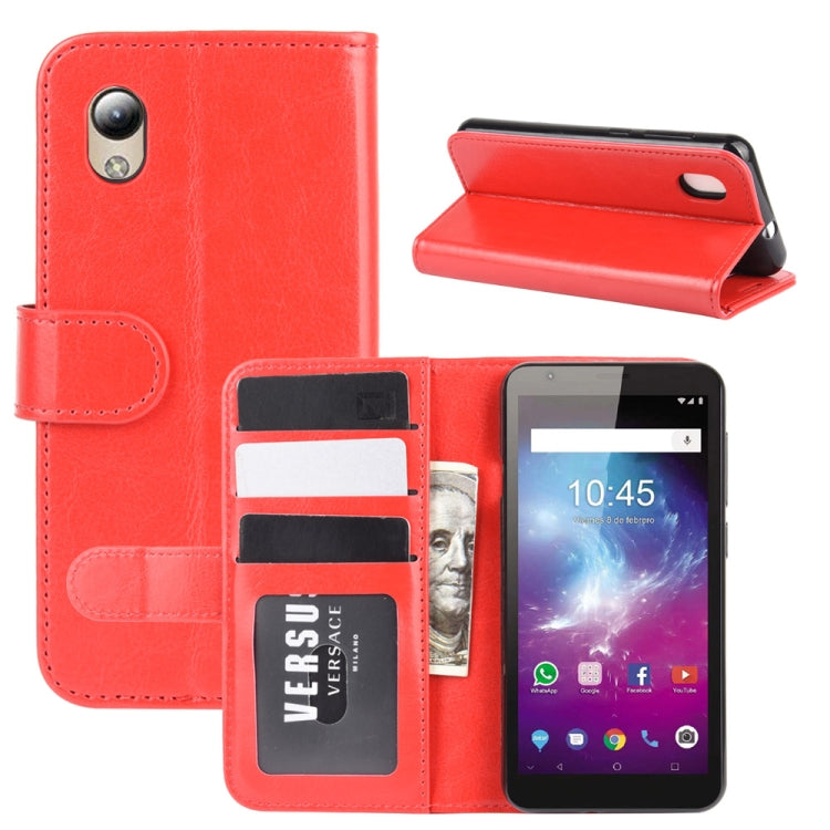For ZTE Blade A3 Lite R64 Texture Single Horizontal Flip Protective Case with Holder & Card Slots & Wallet& Photo Frame