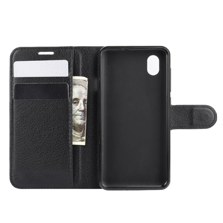 For ZTE Blade A3 Lite Litchi Texture Horizontal Flip Protective Case with Holder & Card Slots & Wallet