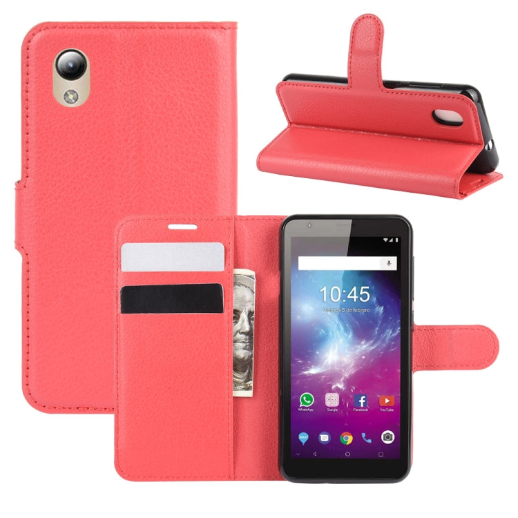 For ZTE Blade A3 Lite Litchi Texture Horizontal Flip Protective Case with Holder & Card Slots & Wallet
