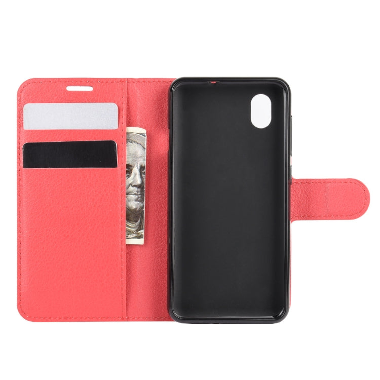 For ZTE Blade A3 Lite Litchi Texture Horizontal Flip Protective Case with Holder & Card Slots & Wallet