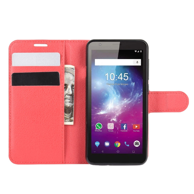 For ZTE Blade A3 Lite Litchi Texture Horizontal Flip Protective Case with Holder & Card Slots & Wallet