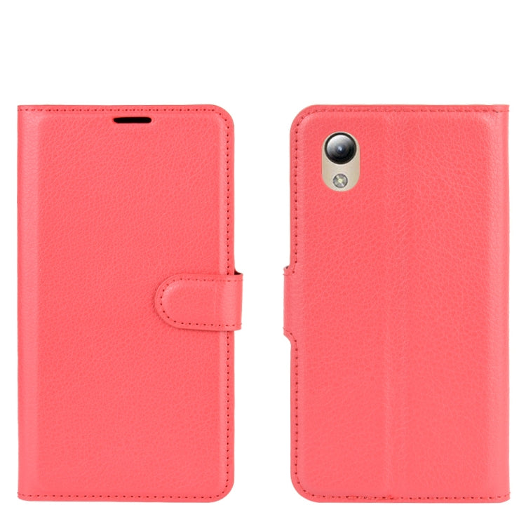 For ZTE Blade A3 Lite Litchi Texture Horizontal Flip Protective Case with Holder & Card Slots & Wallet