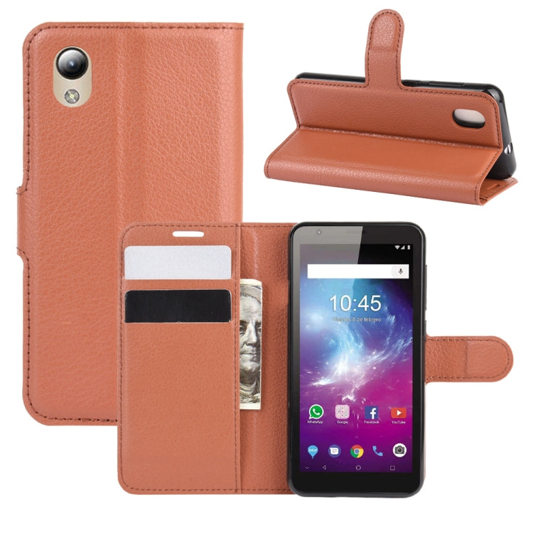 For ZTE Blade A3 Lite Litchi Texture Horizontal Flip Protective Case with Holder & Card Slots & Wallet