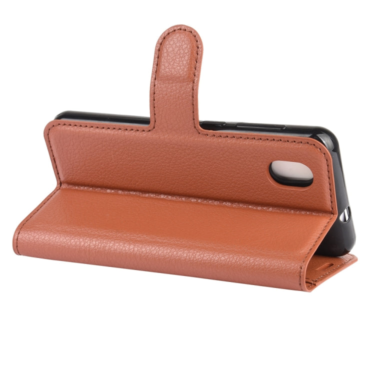 For ZTE Blade A3 Lite Litchi Texture Horizontal Flip Protective Case with Holder & Card Slots & Wallet