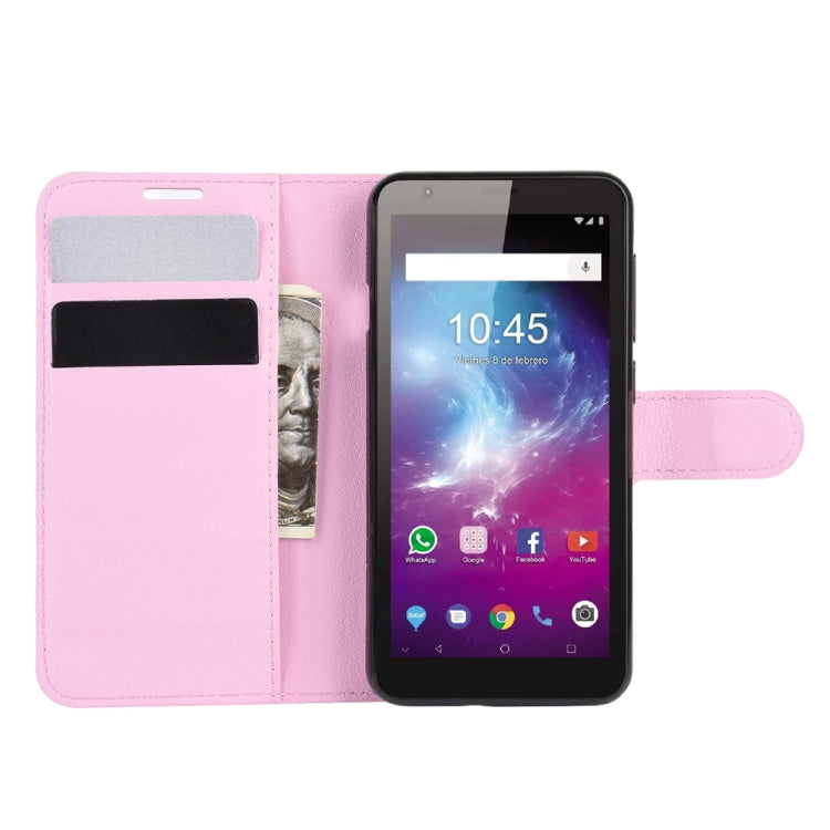 For ZTE Blade A3 Lite Litchi Texture Horizontal Flip Protective Case with Holder & Card Slots & Wallet