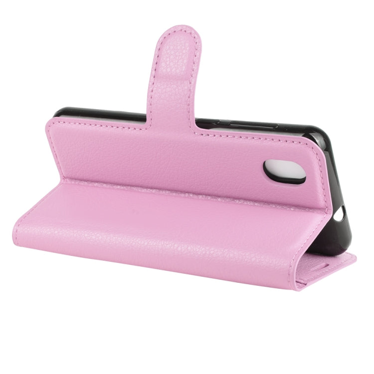 For ZTE Blade A3 Lite Litchi Texture Horizontal Flip Protective Case with Holder & Card Slots & Wallet