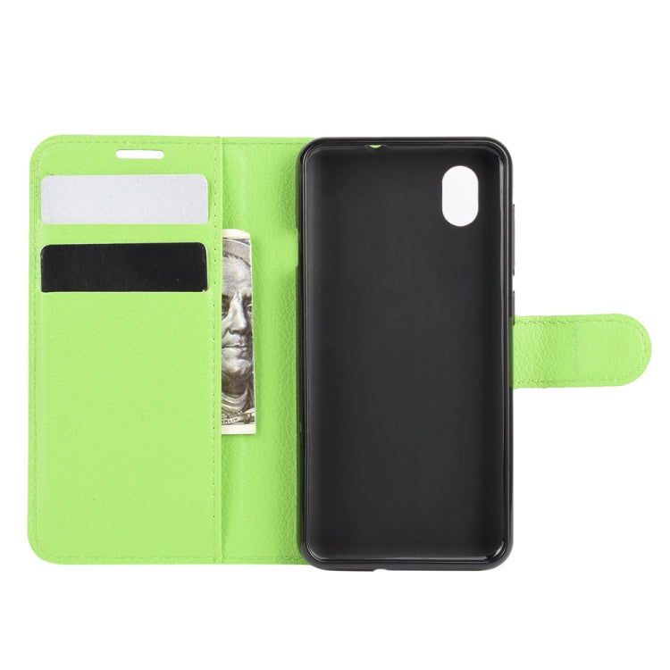 For ZTE Blade A3 Lite Litchi Texture Horizontal Flip Protective Case with Holder & Card Slots & Wallet