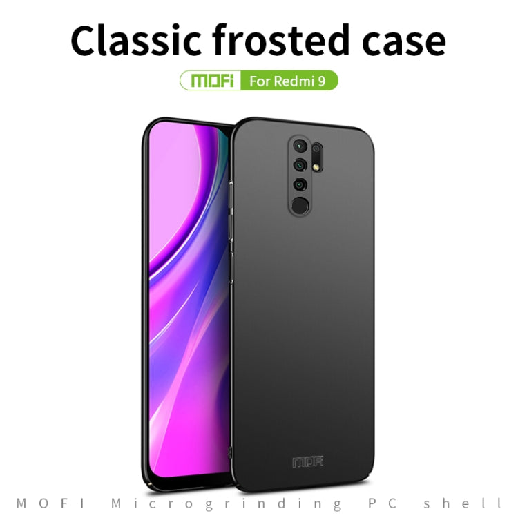 For Xiaomi Redmi 9 MOFI Frosted PC Ultra-thin Hard Case