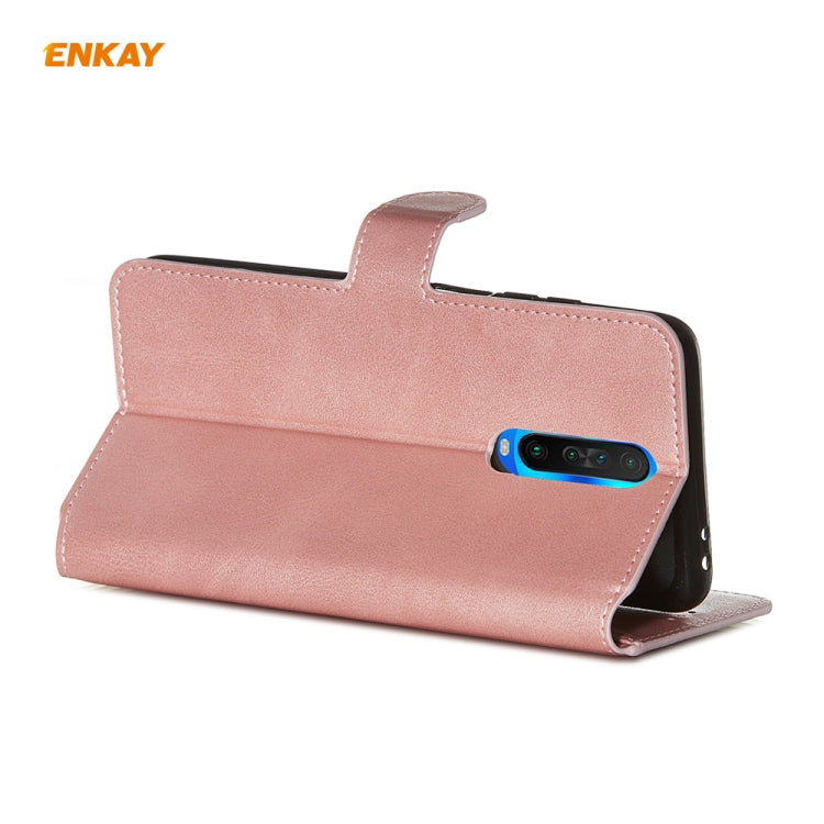 For Xiaomi Redmi K30 ENKAY Hat-Prince Horizontal Flip Leather Case with Holder & Card Slots & Wallet