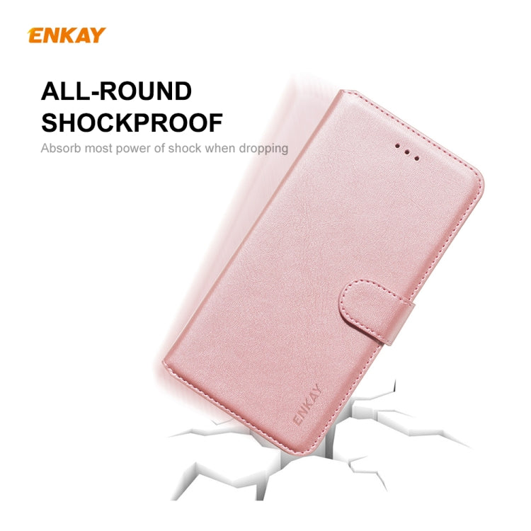 For Xiaomi Redmi K30 ENKAY Hat-Prince Horizontal Flip Leather Case with Holder & Card Slots & Wallet