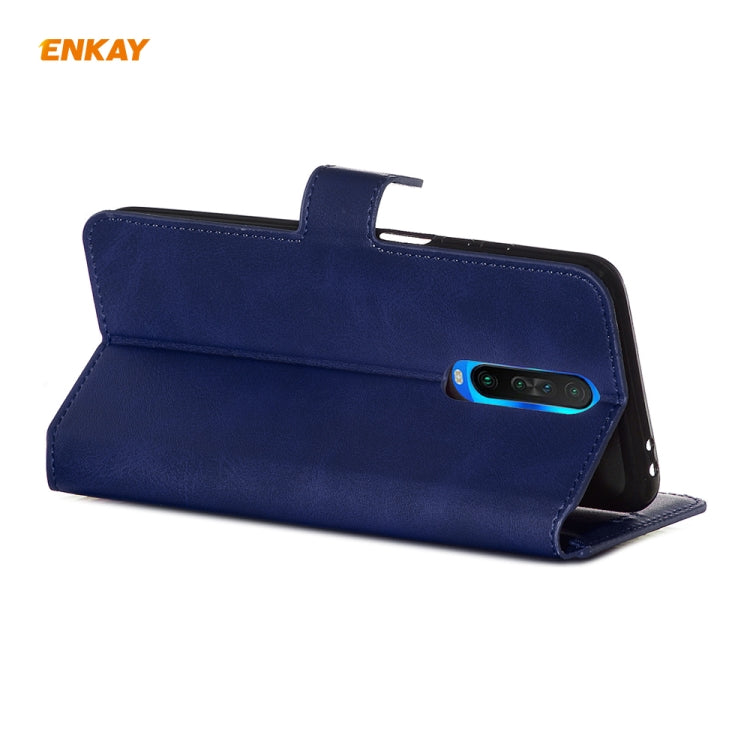 For Xiaomi Redmi K30 ENKAY Hat-Prince Horizontal Flip Leather Case with Holder & Card Slots & Wallet
