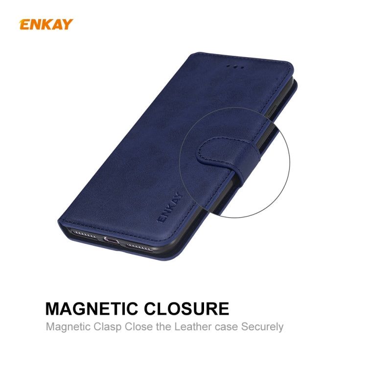 For Xiaomi Redmi K30 ENKAY Hat-Prince Horizontal Flip Leather Case with Holder & Card Slots & Wallet