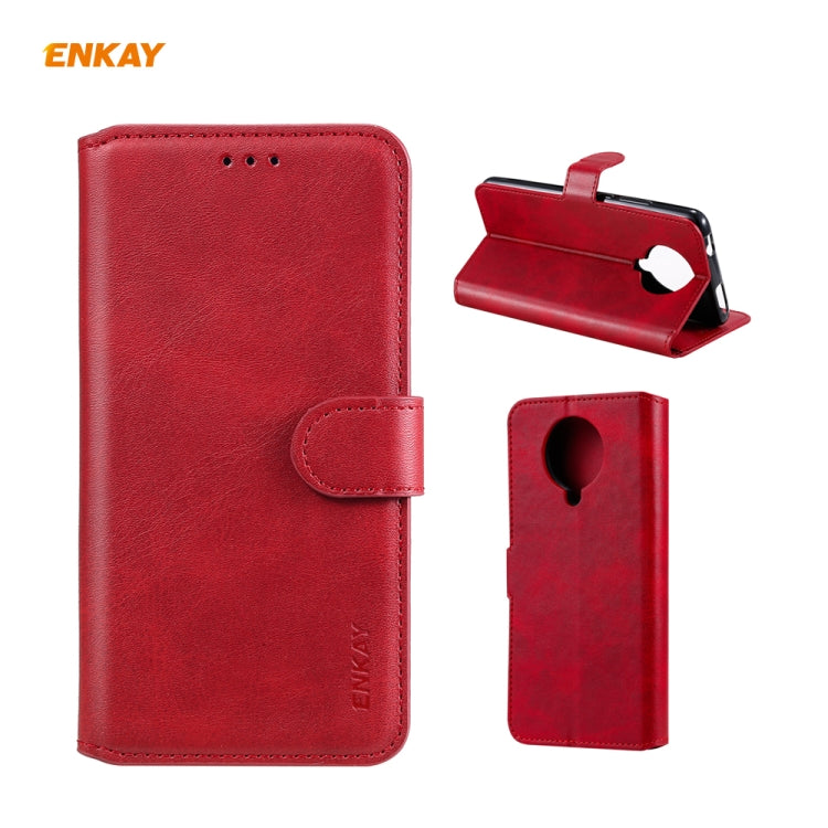 For Xiaomi Redmi K30 Pro ENKAY Hat-Prince Horizontal Flip Leather Case with Holder & Card Slots & Wallet