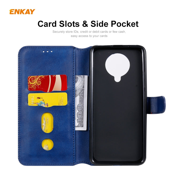 For Xiaomi Redmi K30 Pro ENKAY Hat-Prince Horizontal Flip Leather Case with Holder & Card Slots & Wallet