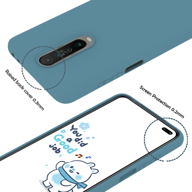 For Xiaomi Redmi K30 Hat-Prince ENKAY ENK-PC036 Ultra-thin Solid Color Slim Soft TPU Case
