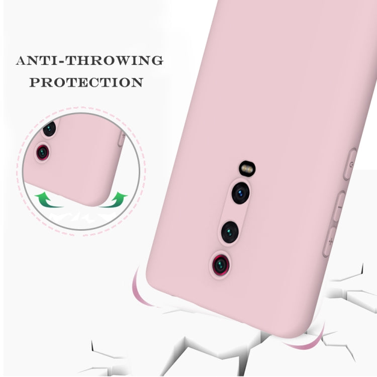 For Xiaomi Redmi K20 / K20 Pro / Xiaomi Mi 9T Hat-Prince ENKAY ENK-PC0352 2 in 1 Ultra-thin Solid Color TPU Slim Case Soft Cover + 0.26mm 9H 2.5D Tempered Glass Protector Film