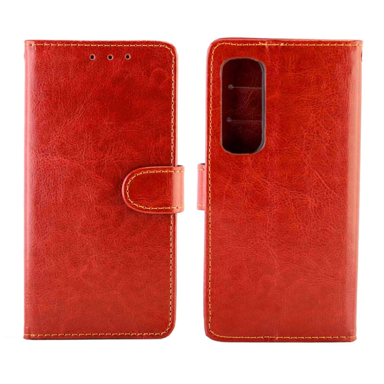 For Xiaomi Mi Note 10 Lite Crazy Horse Texture Leather Horizontal Flip Protective Case with Holder & Card Slots & Wallet & Photo Frame
