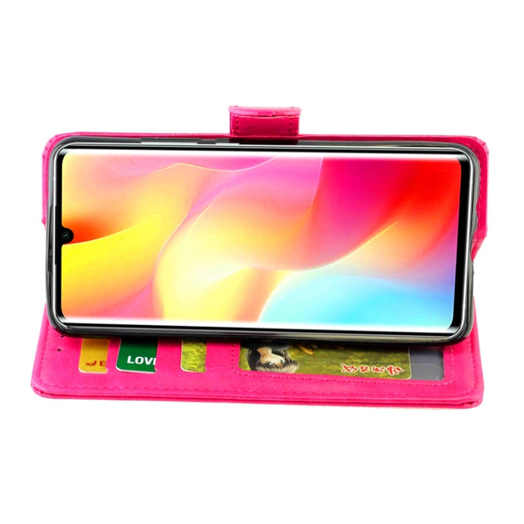 For Xiaomi Mi Note 10 Lite Crazy Horse Texture Leather Horizontal Flip Protective Case with Holder & Card Slots & Wallet & Photo Frame